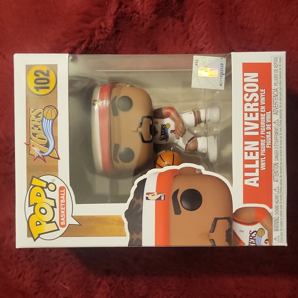 Funko Pop of Allen Iverson 102